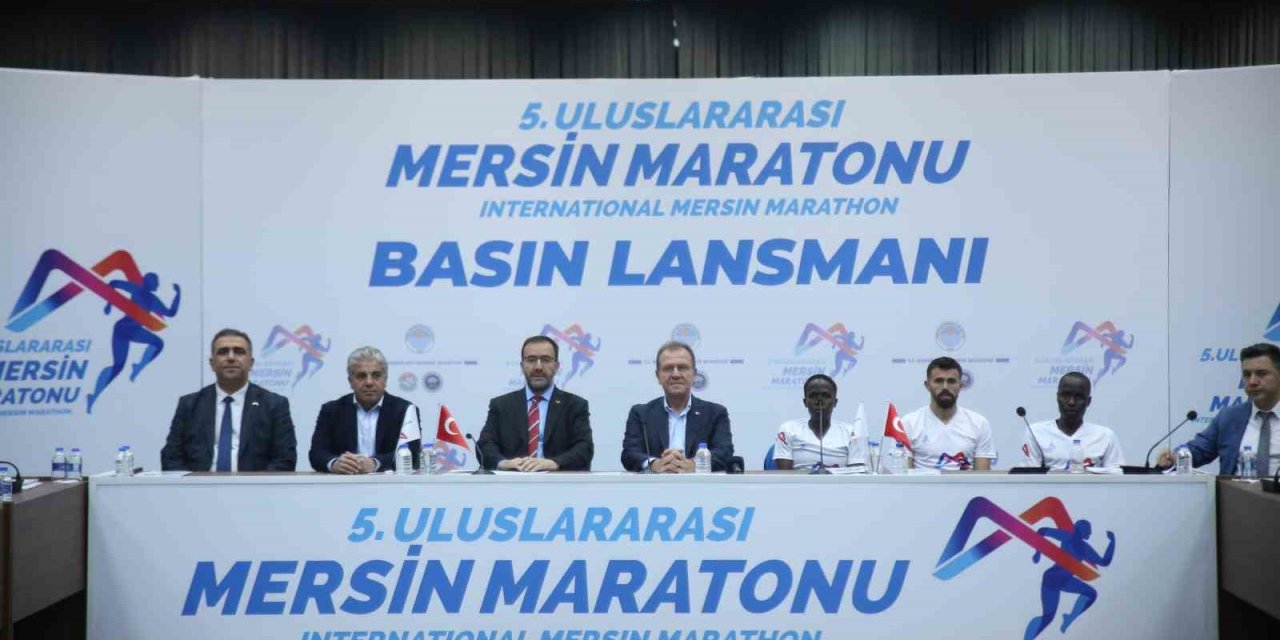5. Uluslararası Mersin Maratonu’nun Lansman Toplantısı Yapıldı