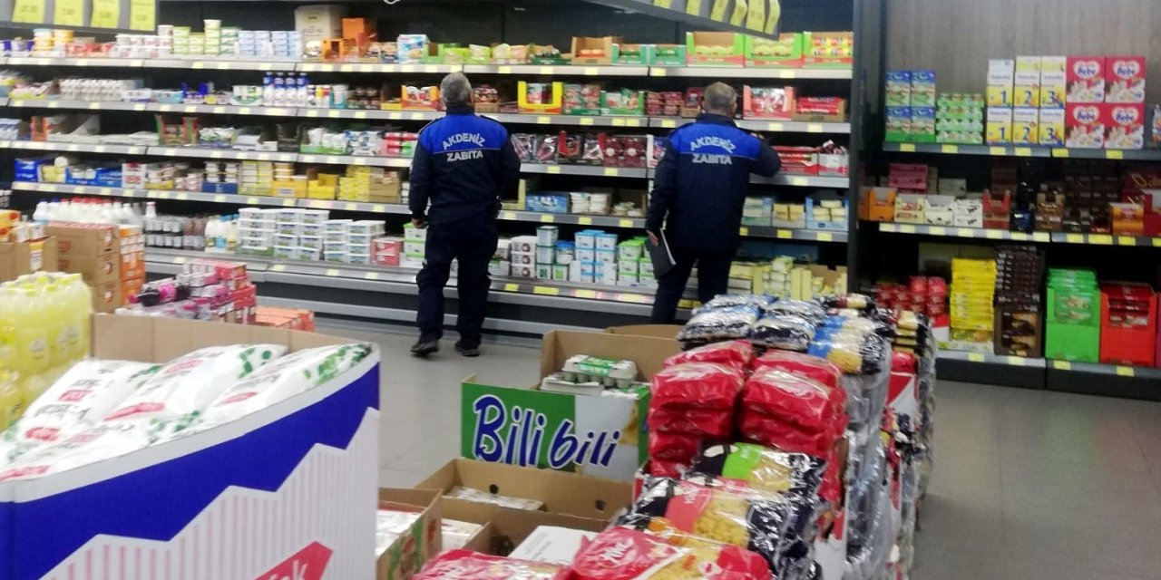 Akdeniz Belediyesi Zabıtasından Fiyat, Etiket Ve Gramaj Denetimi