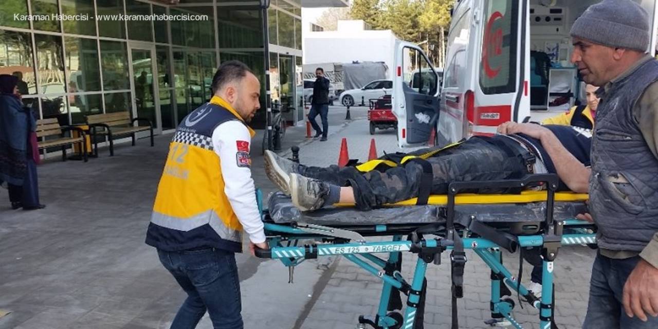 Konya'da Otomobil Takla Attı: 1 Yaralı