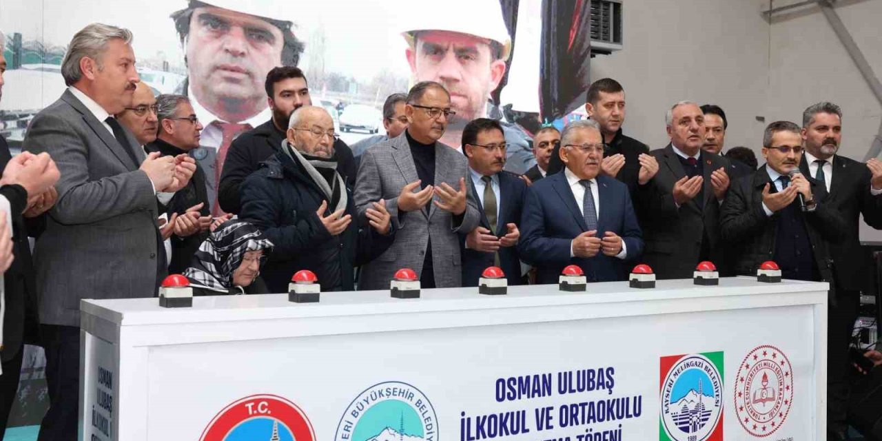Osman Ulubaş İlkokulu Ve Ortaokulu’nun Temeli Atıldı