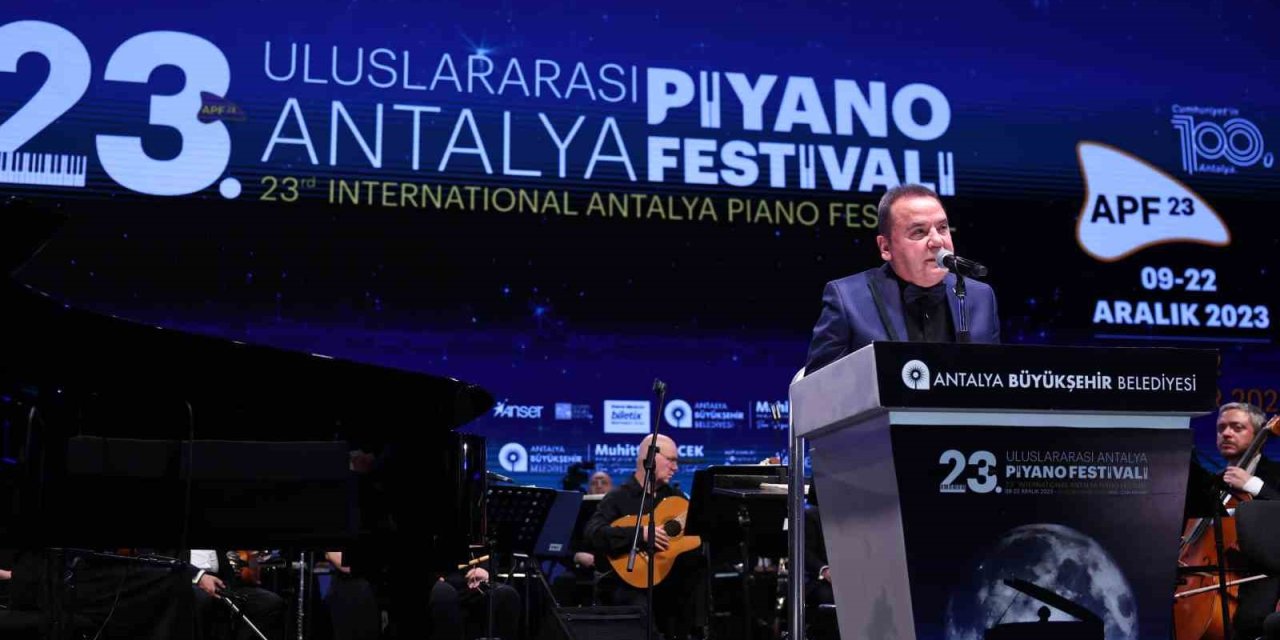 Antalya Piyano Festivali’ne Muhteşem Açılış