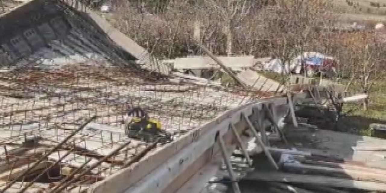 Kayseri’de İnşaat Halindeki Binada Göçük: 3 Yaralı