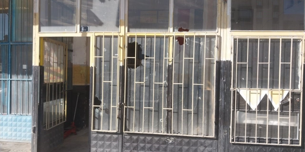 Niğde’de İş Yeri Kurşunlandı