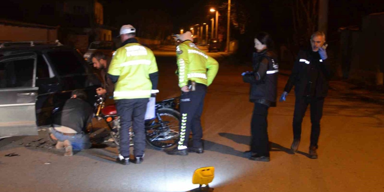 Konya’da Otomobil İle Motosiklet Çarpıştı: 1 Yaralı