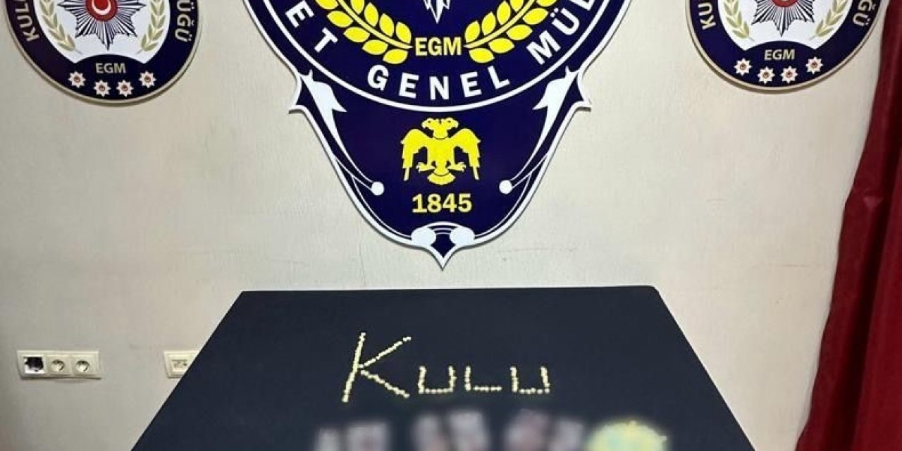 Konya’da Şüphe Üzerine Durdurulan Araçtan Uyuşturucu Zulası Çıktı