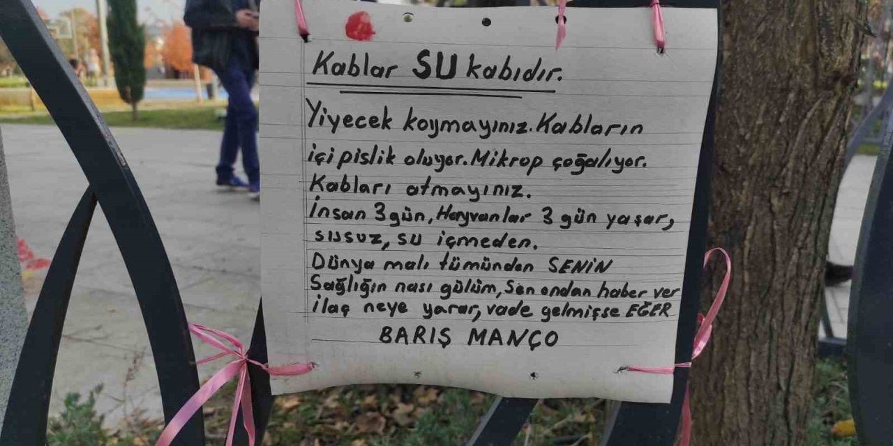 Eskişehir’de Hayvanları Korumak İçin Barış Manço’dan Alıntı Yaptılar