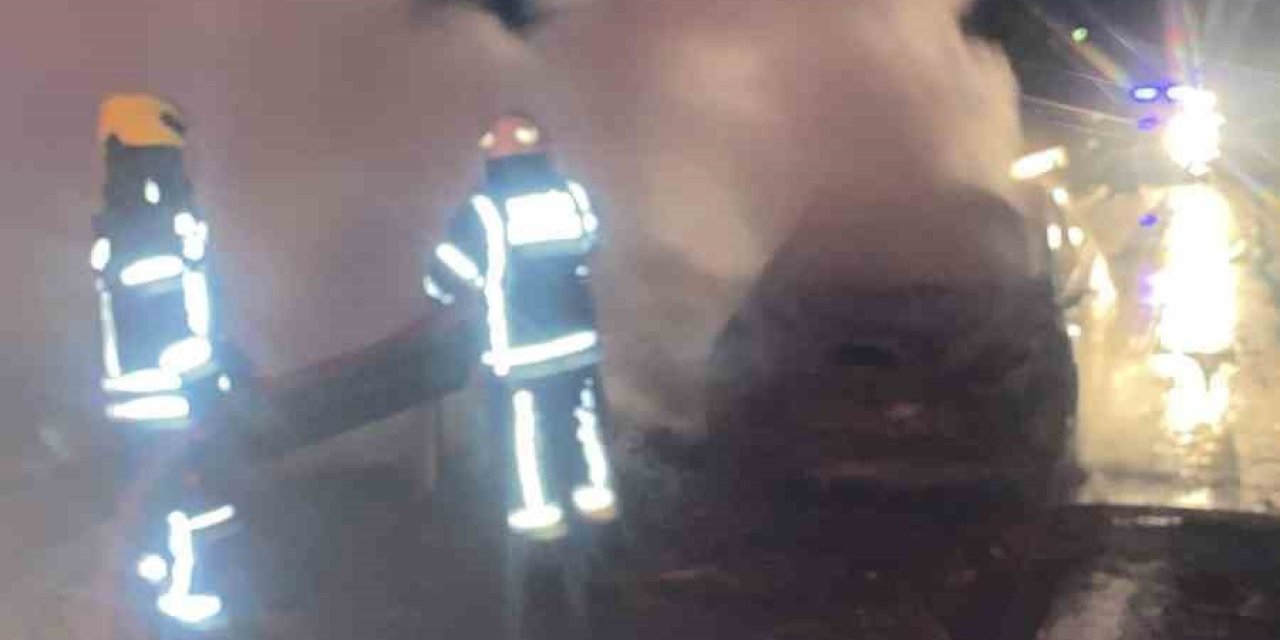 Seyir Halindeki Otomobil Yandı