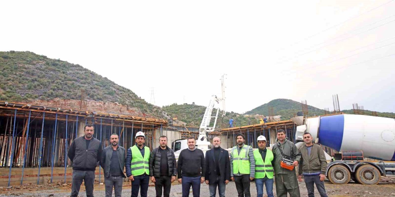 Konaklı Spor Kompleksi’nde Sosyal Tesisler Yükseliyor