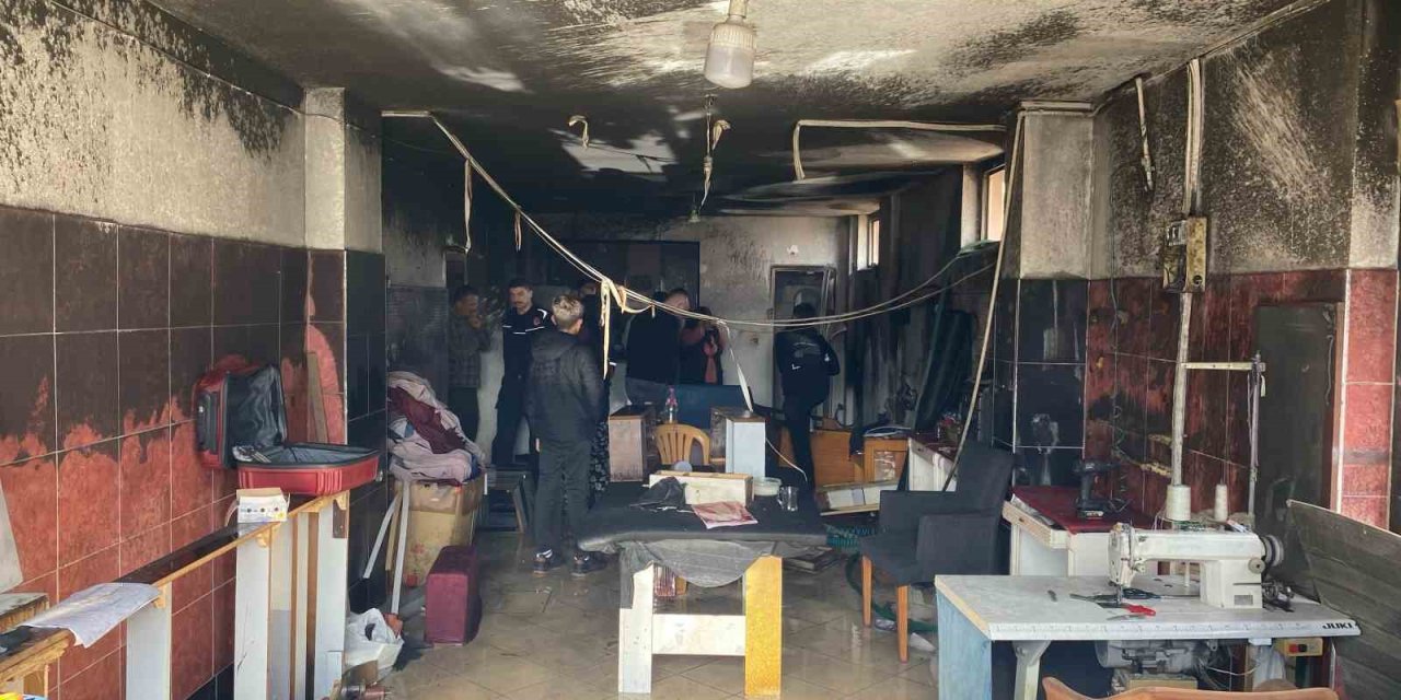 Yangında Kullanılamaz Hale Gelen Mobilya Atölyesinde Kundaklama Şüphesi