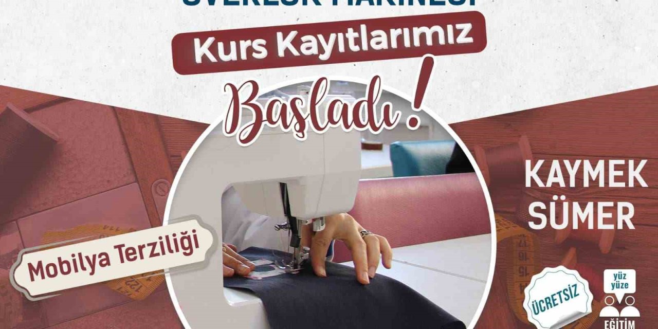 Büyükşehir’den Mobilyanın Başkenti Kayseri’de “özel” Kurs