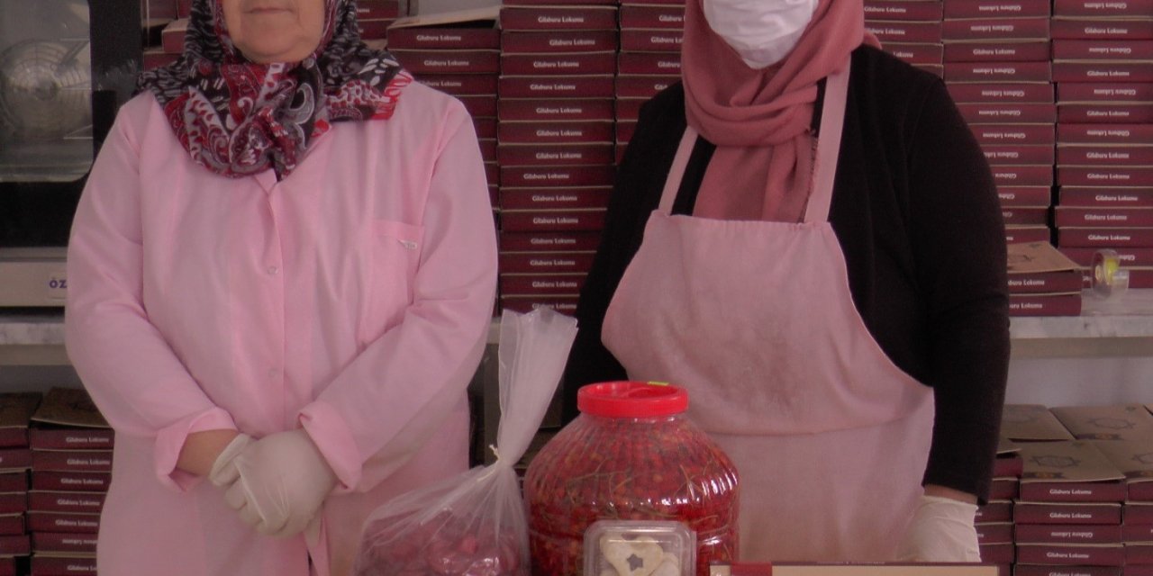 Kadınlardan Türkiye’de İlk Ve Tek: ‘gilaburu Lokumu’