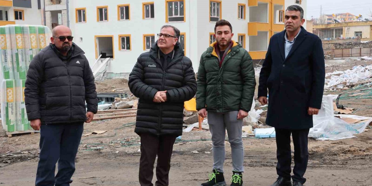 Hacılar’da Kentsel Dönüşüm 2. Etap Yüzde 70 Seviyesinde