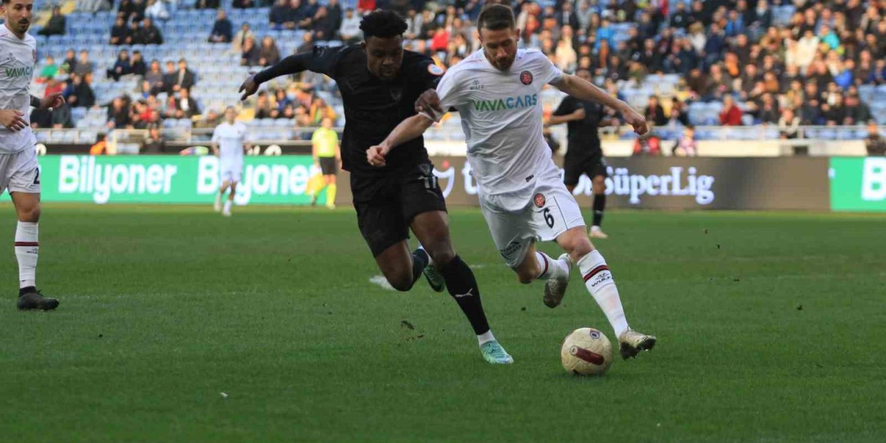 Trendyol Süper Lig: Hatayspor: 1 - Fatih Karagümrük: 0 (ilk Yarı)