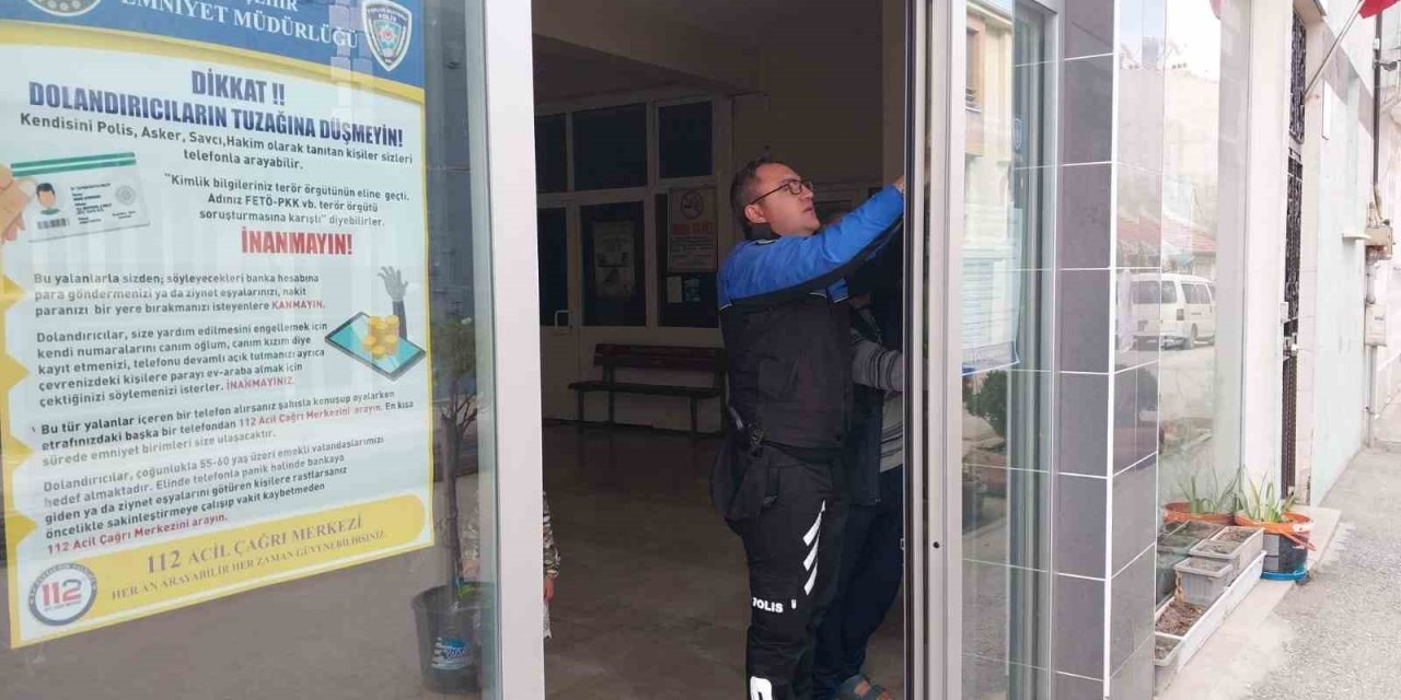 Eskişehir’de Polis Dolandırıcılık Konusunda Bilinçlendirdi