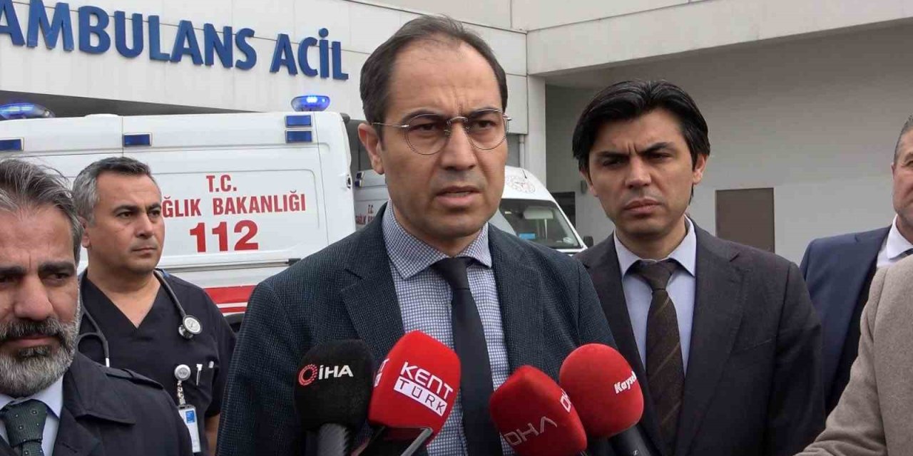 İl Sağlık Müdürü Erşan’dan Silahlı Saldırıya Uğrayan Azim Deniz’e Ziyaret