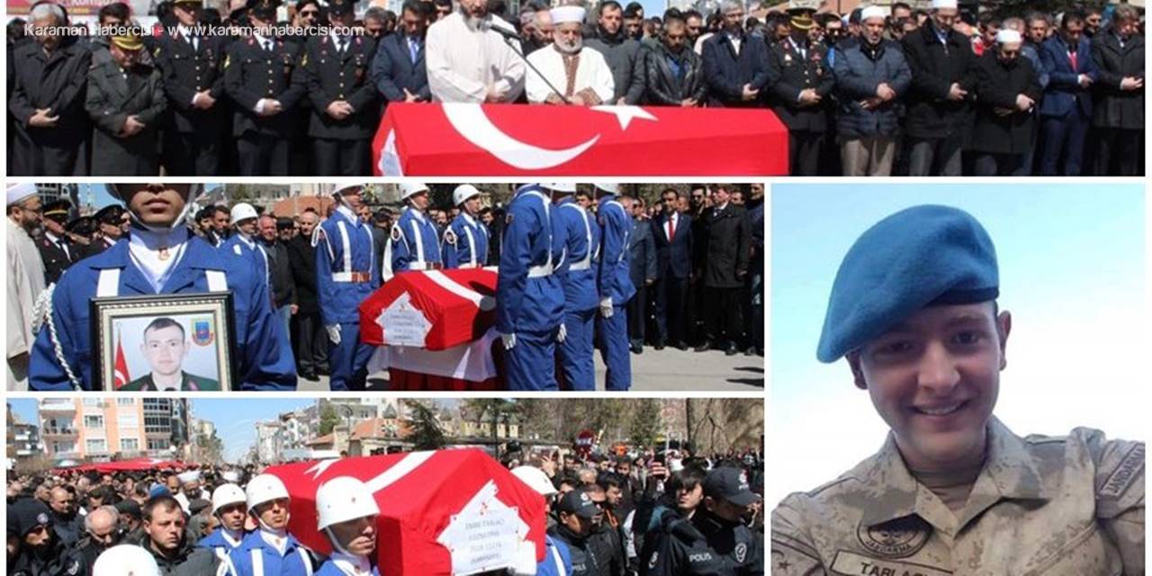 Karamanlı Asker Dualarla Son Yolculuğuna Uğurlandı