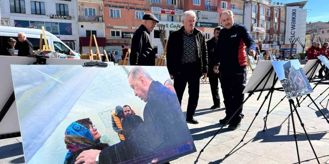 Afad’ın "deprem Fotoğraf Sergisi" Duygulandırdı