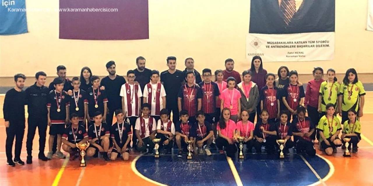 Karaman Okullar Arası Badminton Müsabakaları Sona Erdi