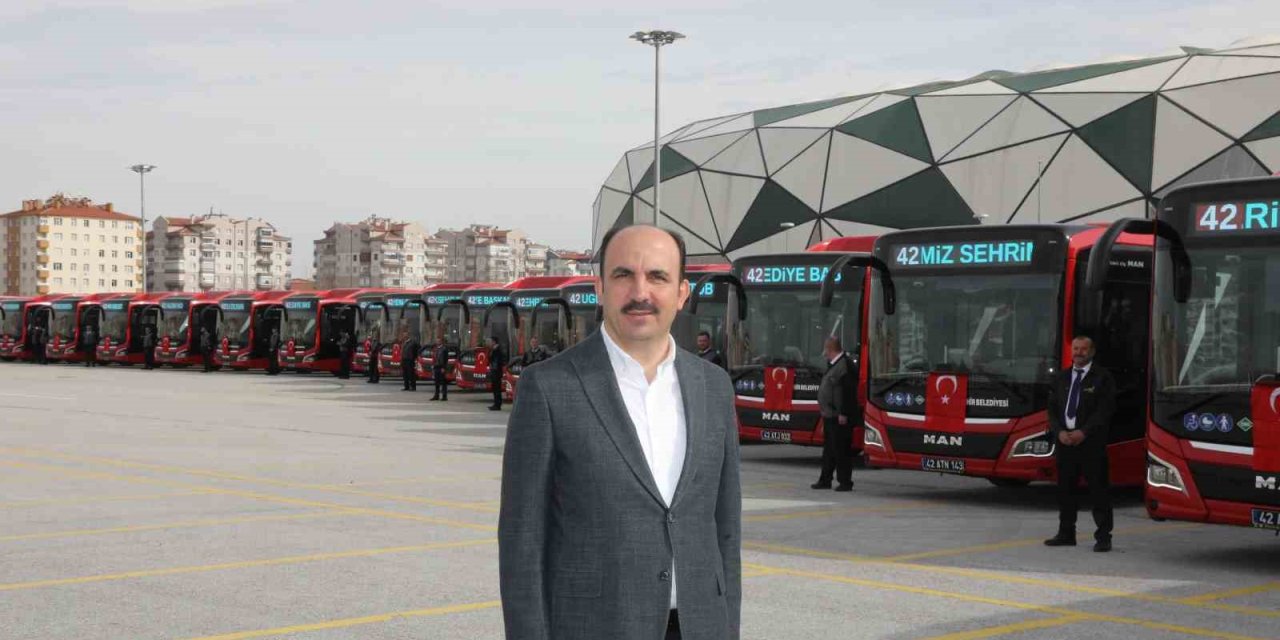 Başkan Altay: "otobüs Filomuz 53 Yeni Doğalgazlı Otobüsle Daha Da Güçlendirdik"