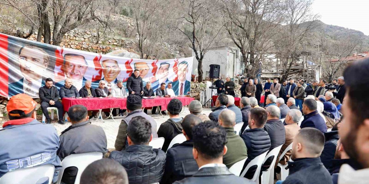 Başkan Yücel’e, Batıdaki Kırsal Mahallelerden Tam Destek