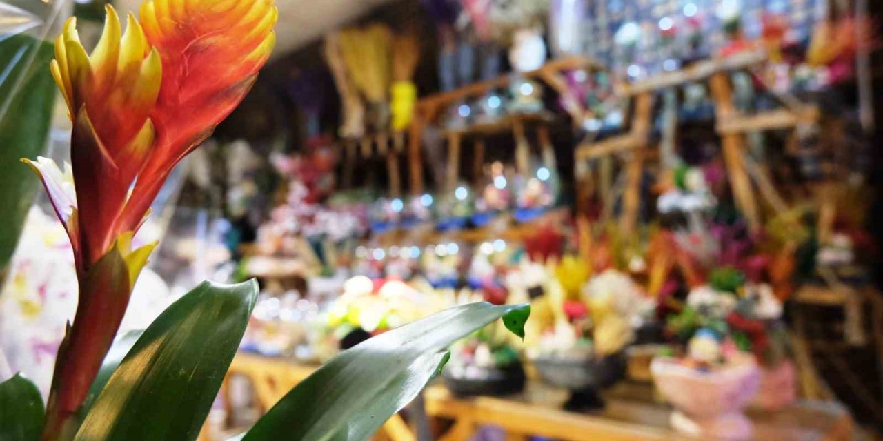 Sevgililer Gününde Seven Sevdiğine Çiçek Yolluyor