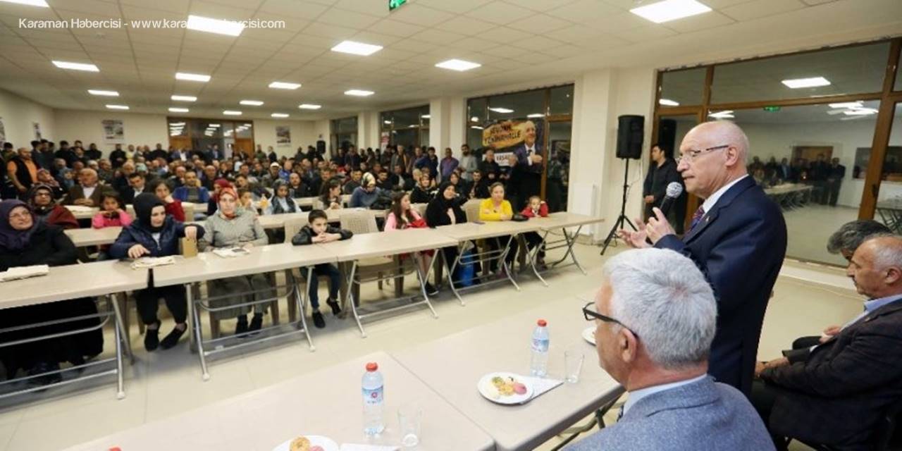 Yenimahalle Belediye Başkanı Fethi Yaşar Niğdelilerle Buluştu