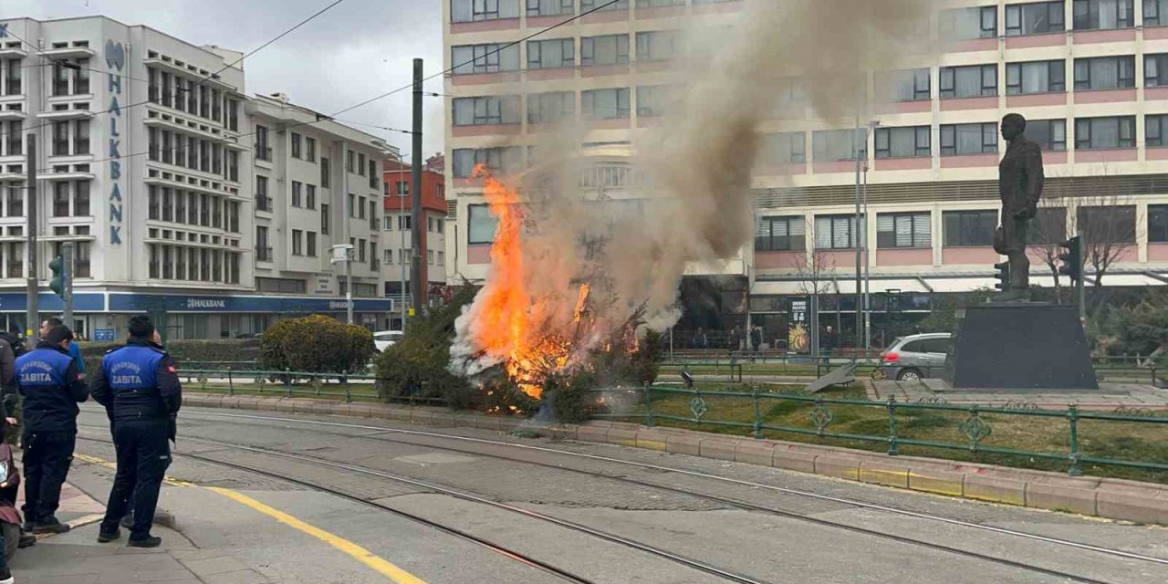 Eskişehir’de Yangın