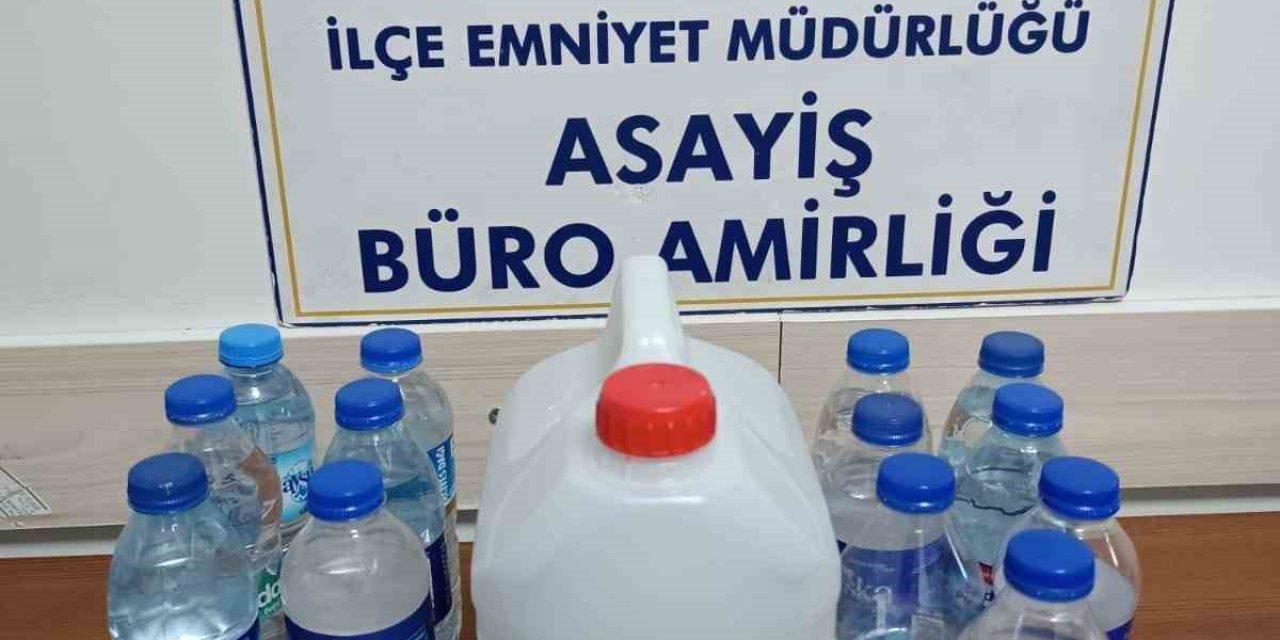 Konya’da Sahte İçki Üreten 1 Kişi Tutuklandı