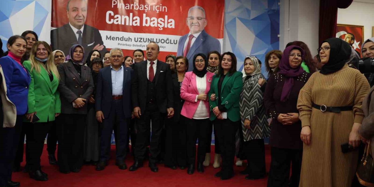 Pınarbaşı’da ‘iki Başkan’ El Ele, Gönül Gönüle