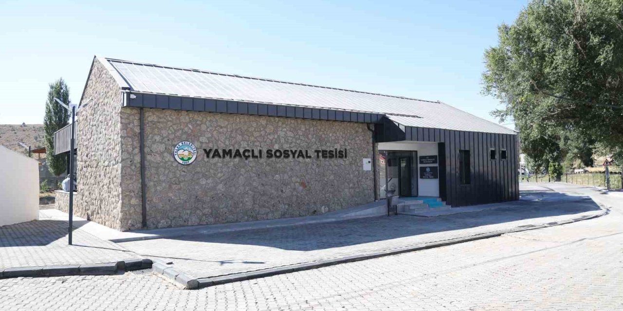 Yamaçlı Sosyal Tesisi Açılıyor