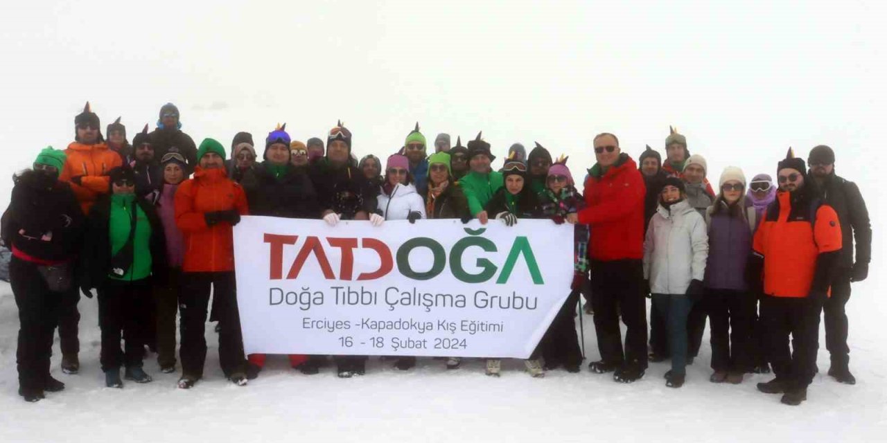 Doktorlar Erciyes’te Kendilerini Afetlere Hazırlıyor