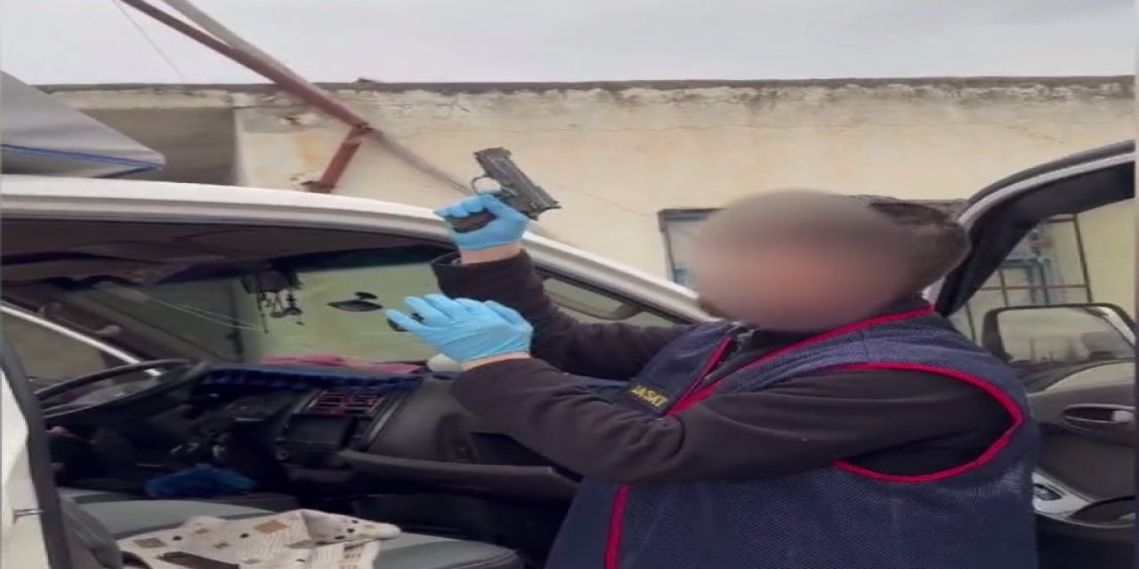 Mersin’de Silah Kaçakçılığı Operasyonu