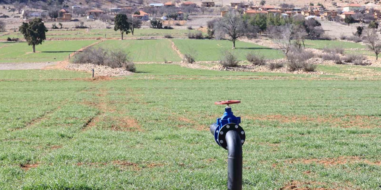 Korkuteli Beğiş Susuzu, Tarımsal Sulama Suyu Projesi’yle Sezonda Suyuna Kavuşuyor