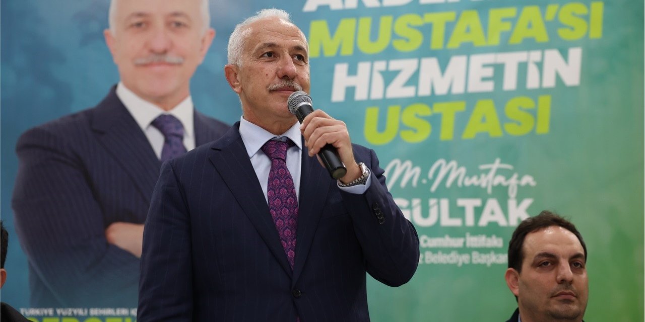 Başkan Gültak: "akdeniz’de Hizmetlerden Önce Huzur, Barış Ve Güven Ortamını Tesis Ettik"