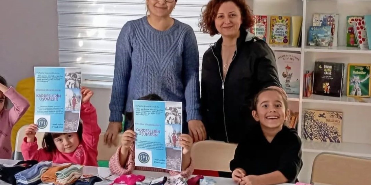“kardeşlerin Üşümesin” Kampanyası Minikleri Isıttı