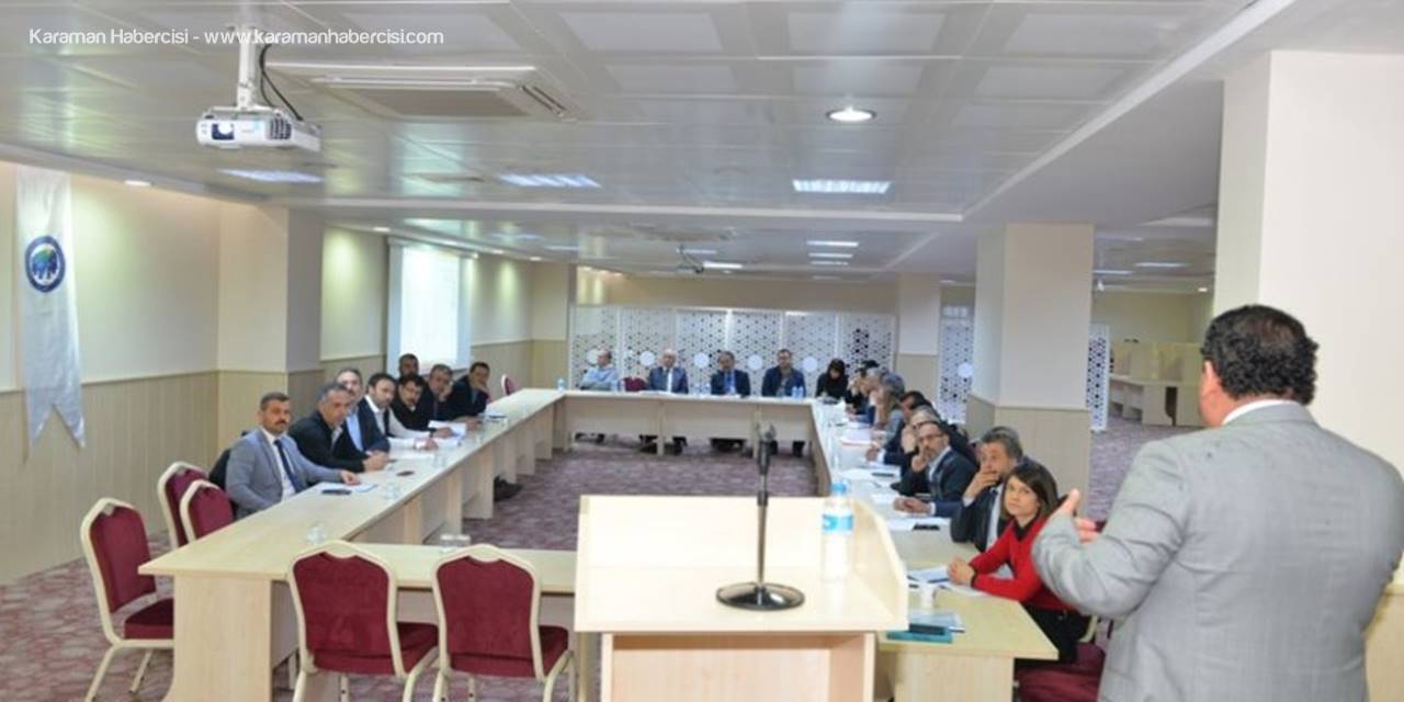 KMÜ'de Kurum İç Değerlendirme Toplantısı