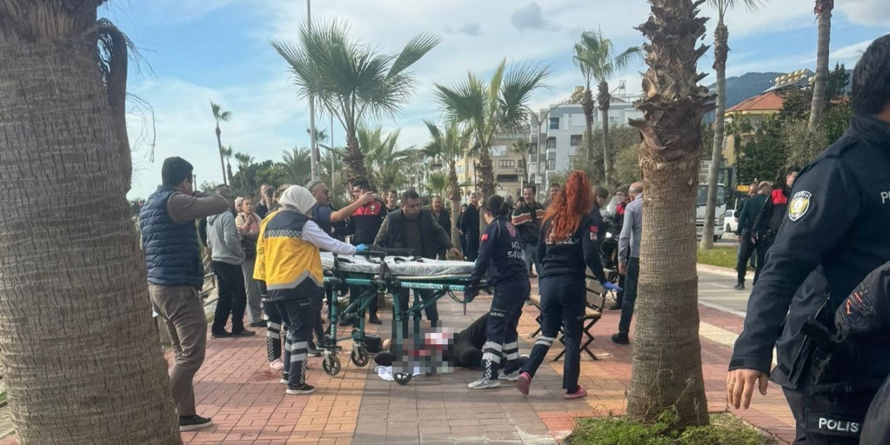 Alanya’da İki Kişi Silahla Vuruldu