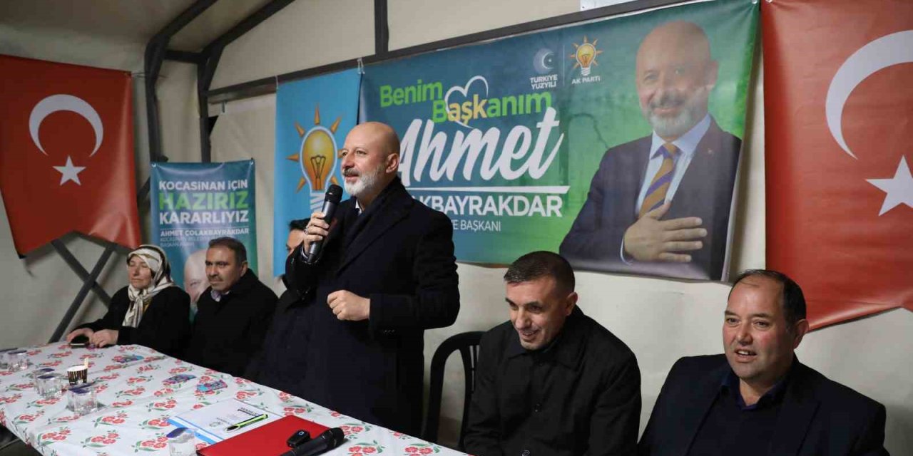 Başkan Çolakbayrakdar, “projelerimizle Yeni Bir Şehir Kuruyoruz”