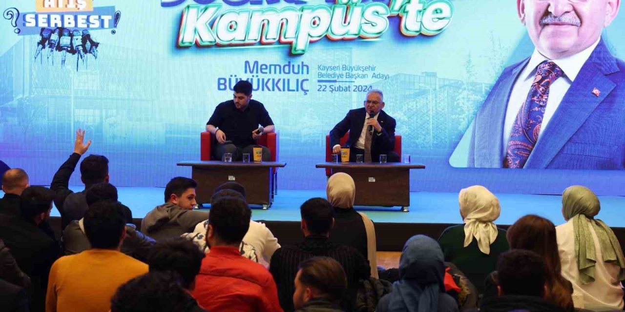 Başkan Büyükkılıç Öğrencilerle Buluştu