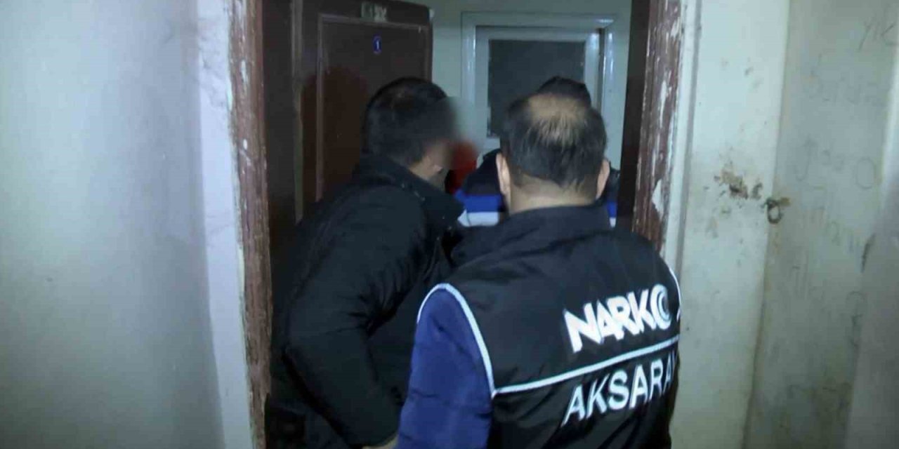 Aksaray’da Zehir Tacirlerine Şok Operasyon: 12 Tutuklama