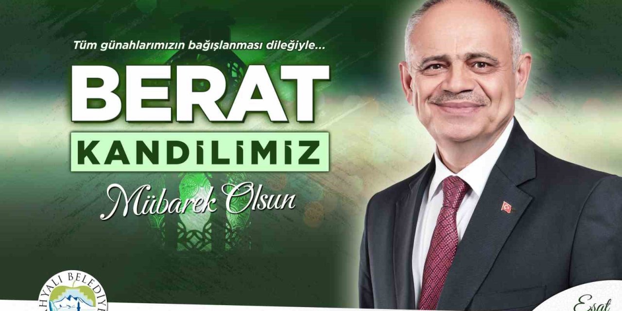 Başkan Öztürk’ten Berat Kandili Kutlama Mesajı