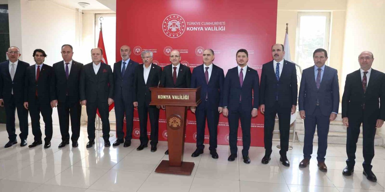 Bakan Şimşek Konya’da