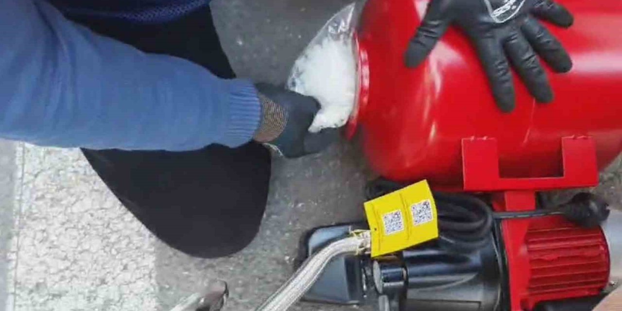 Su Hidroforunda Uyuşturucu Ele Geçirildi