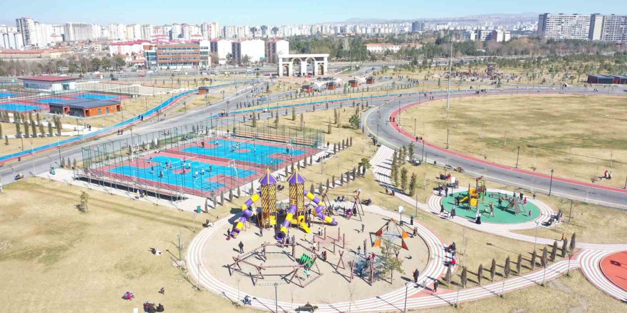 Kayserililer, ‘millet Bahçesi’ni Sevdi