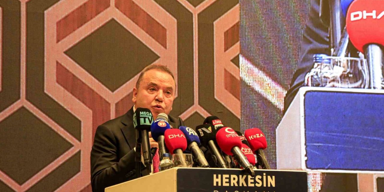 Başkan Muhittin Böcek: "antalya’da Antalya’nın İttifakı Kurulmuştur"