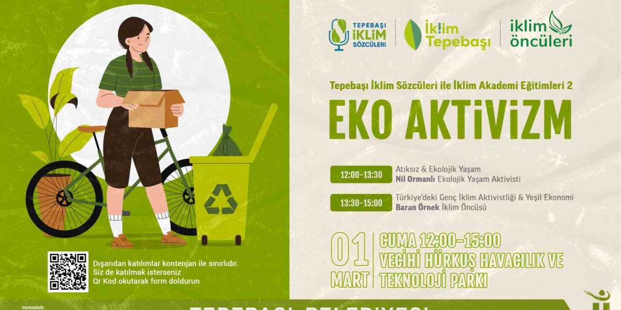 Tepebaşı’nda İklim Akademisi Eğitimleri Devam Ediyor