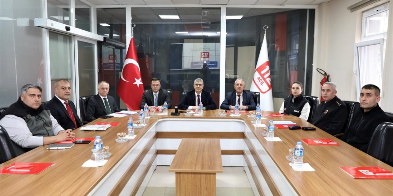 Niğde’de Acil Çağrı Hizmetleri İl Koordinasyon Toplantısı Yapıldı