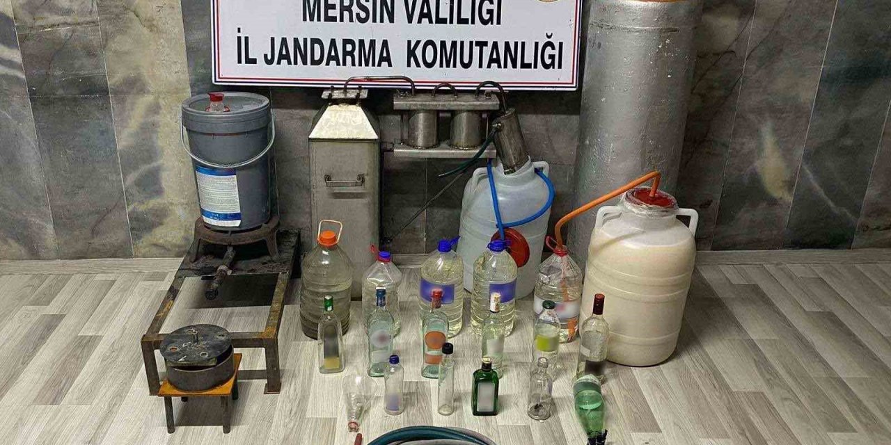 Mersin’de Sahte İçki Operasyonu: 7 Gözaltı