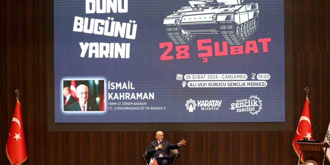İsmail Kahraman: “28 Şubat Kara Bir Günün Yıl Dönümüdür”