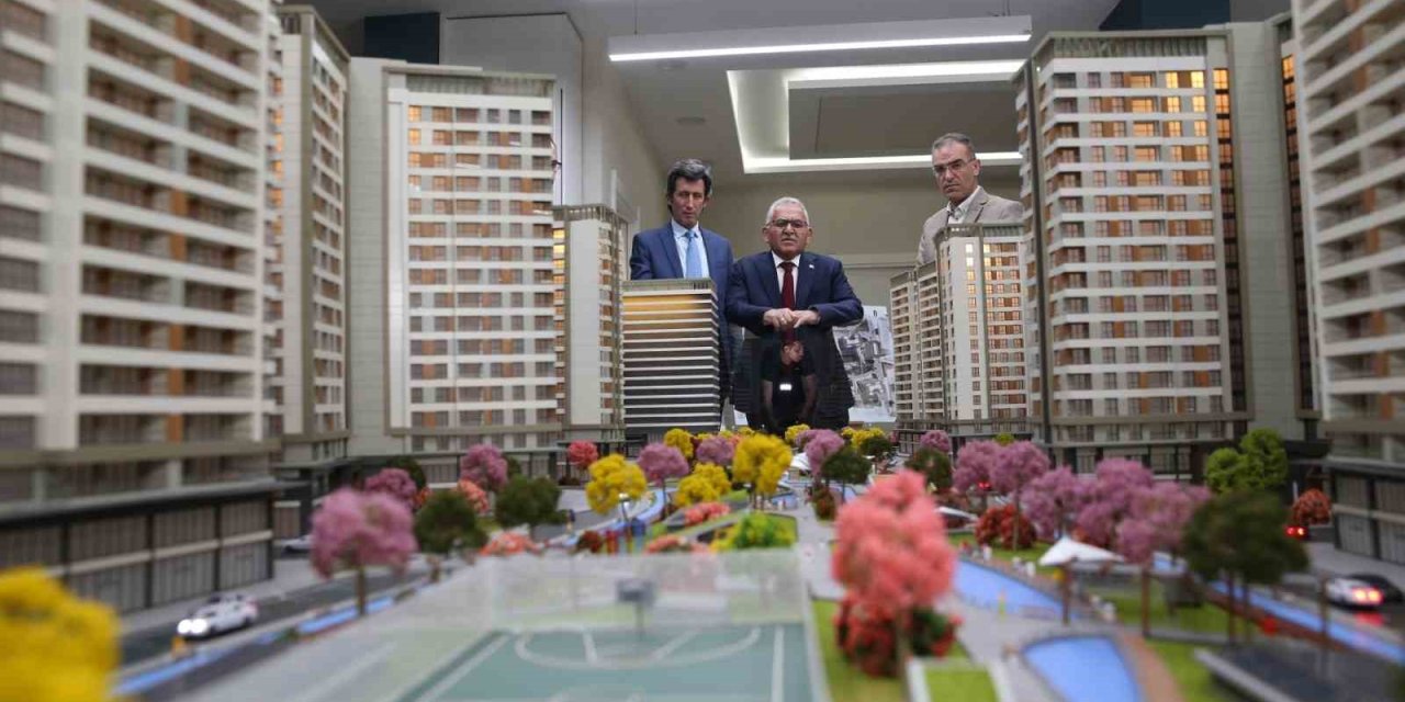 Büyükkılıç’tan Kentsel Dönüşüm Projeleri